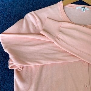 Pink Uniqlo Cardigan XL